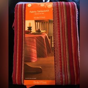 Fabric Tablecloth 70” round
